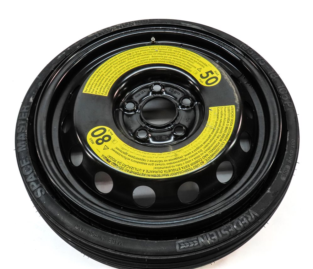 Thumbnail 5: 2004-2017 VW TOUAREG AUDI Q7 (4L) 18x6-1/2 COLLAPSIBLE SPARE TIRE WHEEL RIM