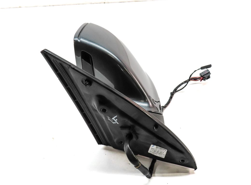 Thumbnail 5: 2013-2015 AUDI Q7 (4L) LEFT DRIVER P-FOLD BLIND SPOT DOOR MIRROR (Grey)