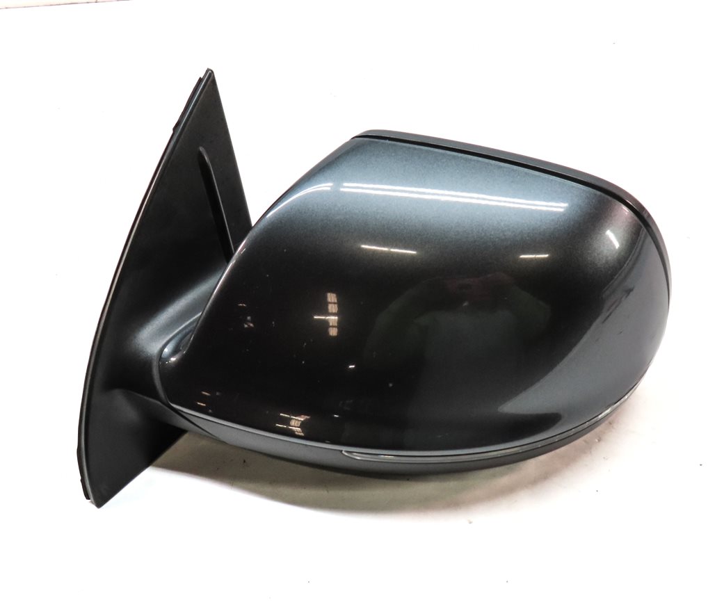Thumbnail 6: 2013-2015 AUDI Q7 (4L) LEFT DRIVER P-FOLD BLIND SPOT DOOR MIRROR (Grey)