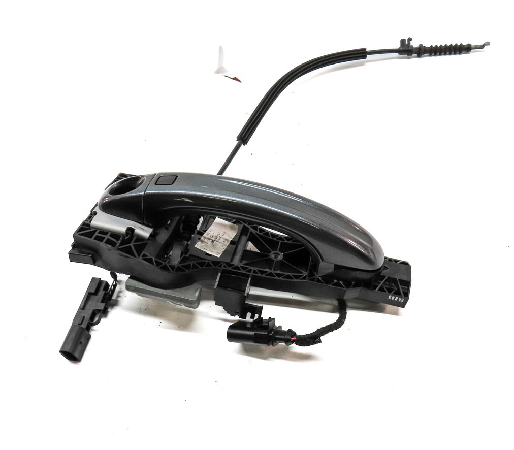 Thumbnail 3: 2007-2015 AUDI Q7 (4L) LEFT FRONT DRIVER EXTERIOR DOOR HANDLE (Grey)
