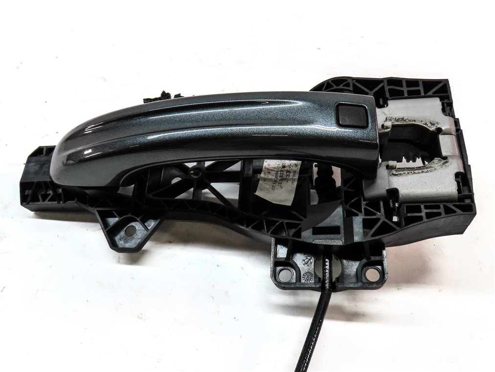 Thumbnail 4: 2007-2015 AUDI Q7 (4L) LEFT FRONT DRIVER EXTERIOR DOOR HANDLE (Grey)