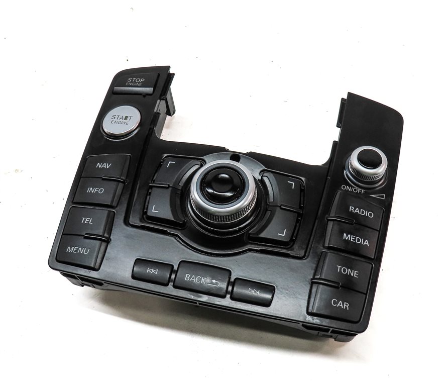 Thumbnail 1: 2012-2015 AUDI Q7 (4L) FRONT CENTER CONSOLE MMI MEDIA NAVIGATION CONTROL SWITCH