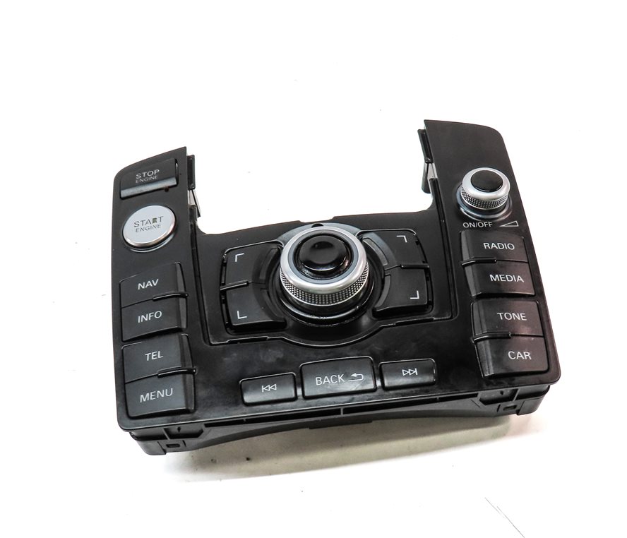 Thumbnail 2: 2012-2015 AUDI Q7 (4L) FRONT CENTER CONSOLE MMI MEDIA NAVIGATION CONTROL SWITCH