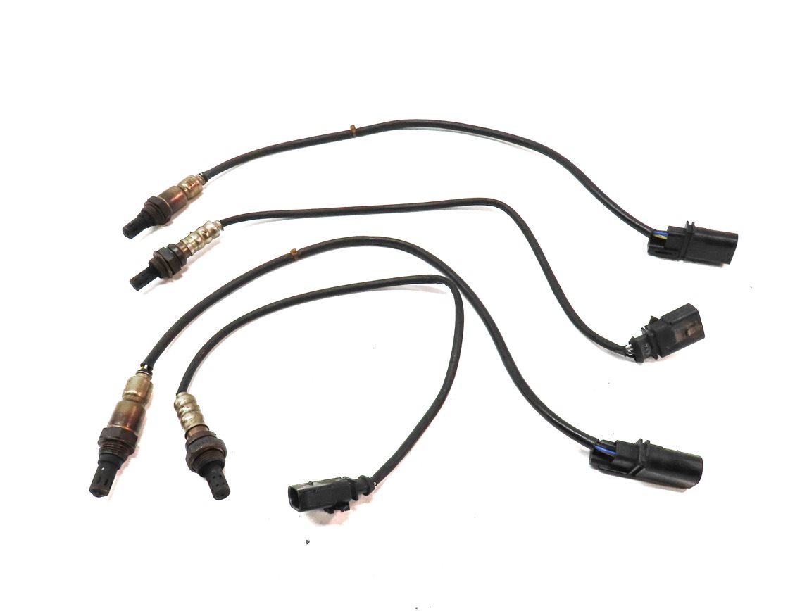 Thumbnail 2: 2010 AUDI S4 (B8 8K) 3.0L (CCBA) ENGINE PRE POST CAT O2 OXYGEN SENSOR SET 4