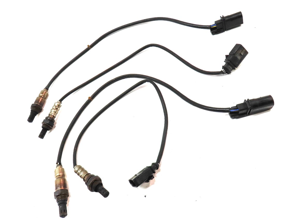 Thumbnail 3: 2010 AUDI S4 (B8 8K) 3.0L (CCBA) ENGINE PRE POST CAT O2 OXYGEN SENSOR SET 4
