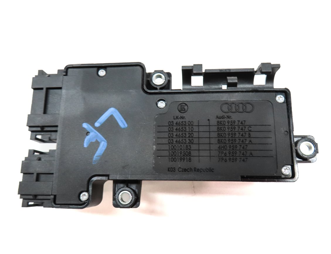 Thumbnail 8: 2010 AUDI S4 (B8 8K) FRONT LEFT DRIVER SEAT ADJUST SWITCH w/ LUMBAR SET 2 BLACK