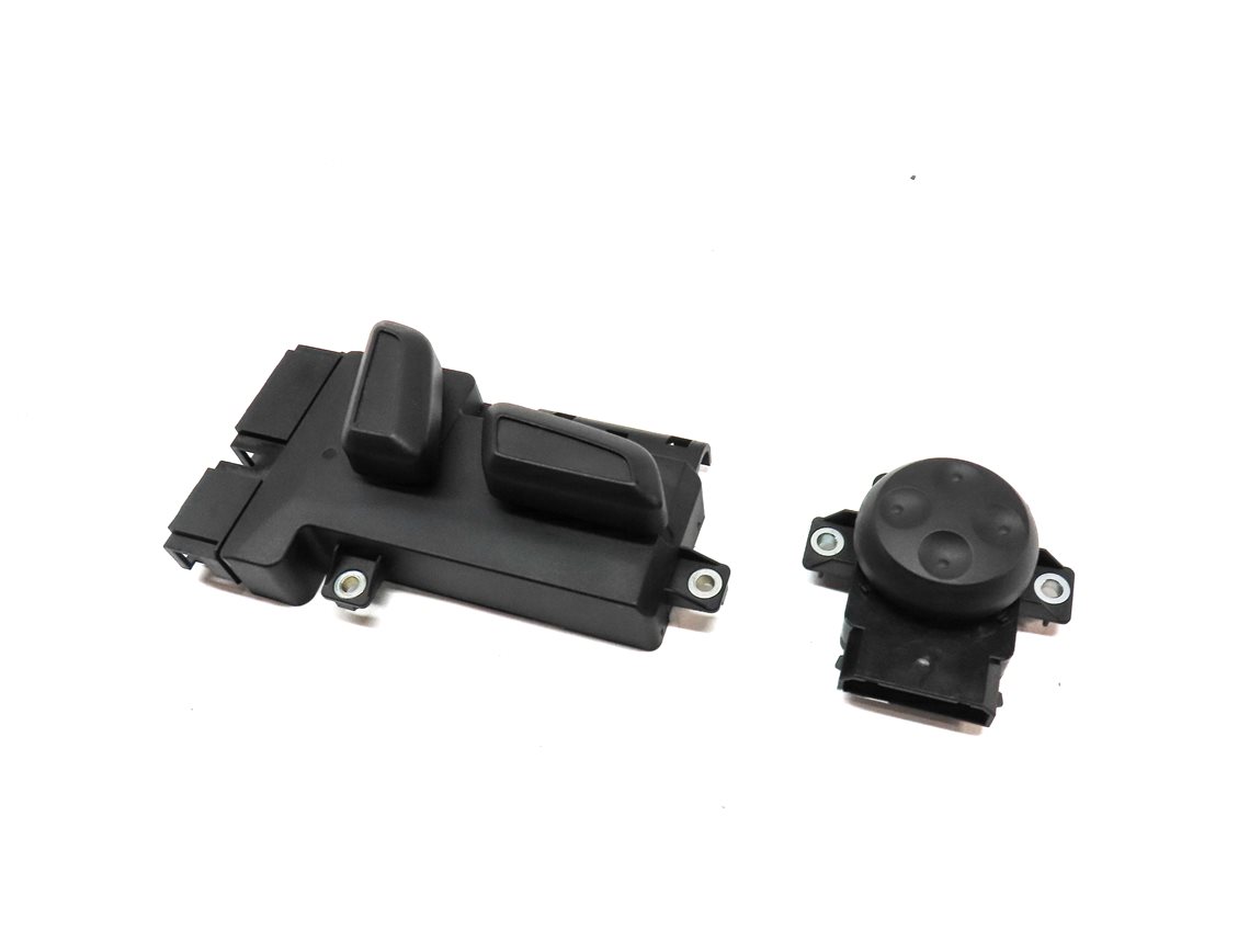 2010 AUDI S4 (B8 8K) FRONT RIGHT PASSENGER SEAT ADJUST SWITCH w/ LUMBAR (BLACK)