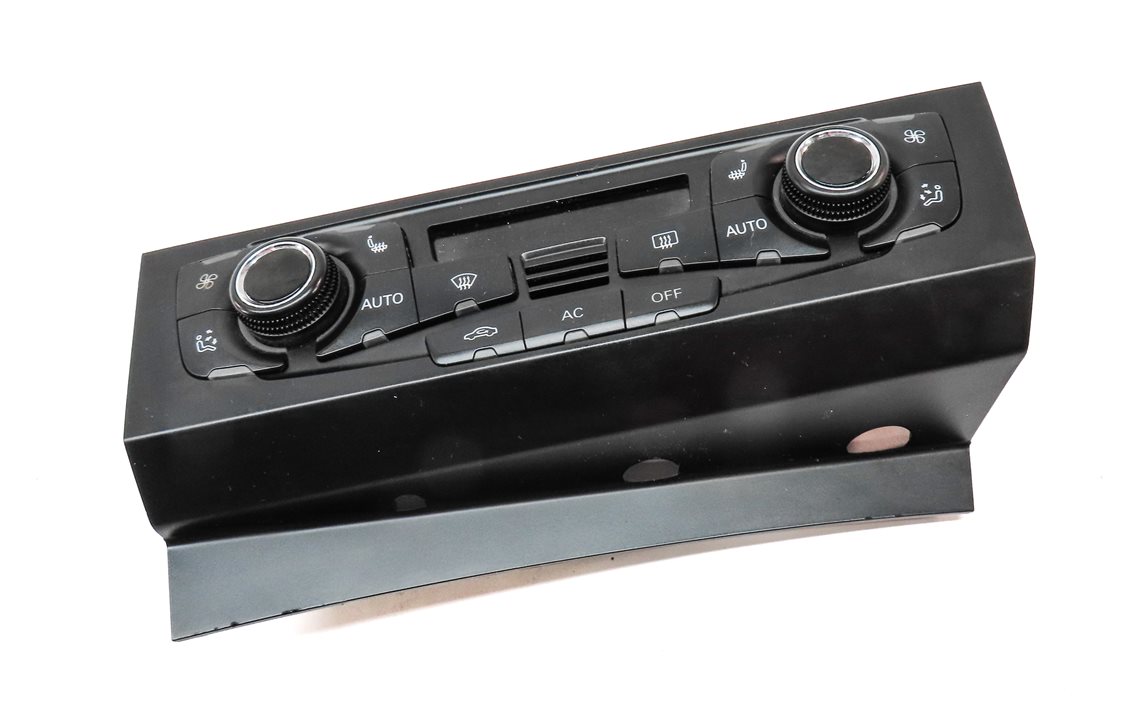 Thumbnail 4: 08-13 A4 S4 A5 S5 Q5 B8 8K 8T FRONT HEATER A/C TEMPERATURE CLIMATE CONTROL PANEL