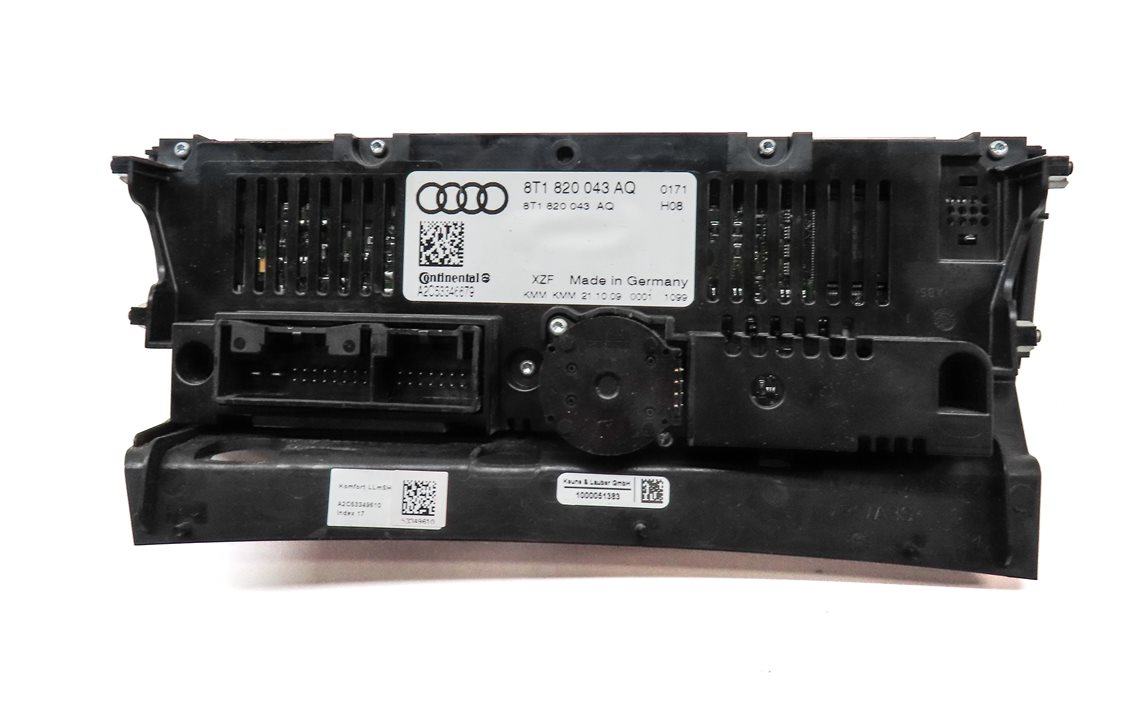 Thumbnail 6: 08-13 A4 S4 A5 S5 Q5 B8 8K 8T FRONT HEATER A/C TEMPERATURE CLIMATE CONTROL PANEL