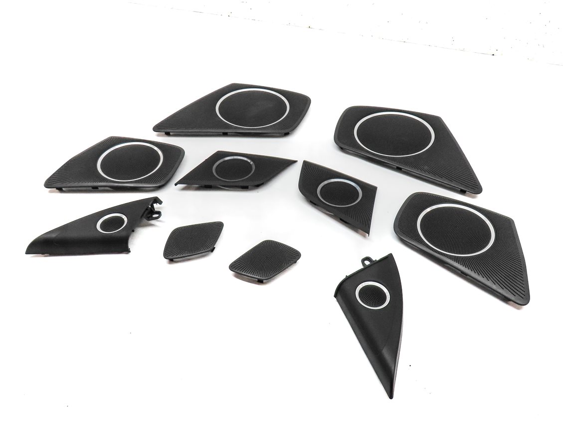 2010 AUDI S4 (B8 8K) FRONT REAR BANG & OLUFSEN SPEAKER COVER GRILLE SET 10
