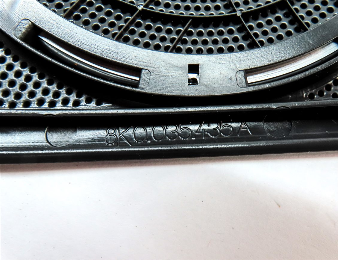Thumbnail 10: 2010 AUDI S4 (B8 8K) FRONT REAR BANG & OLUFSEN SPEAKER COVER GRILLE SET 10