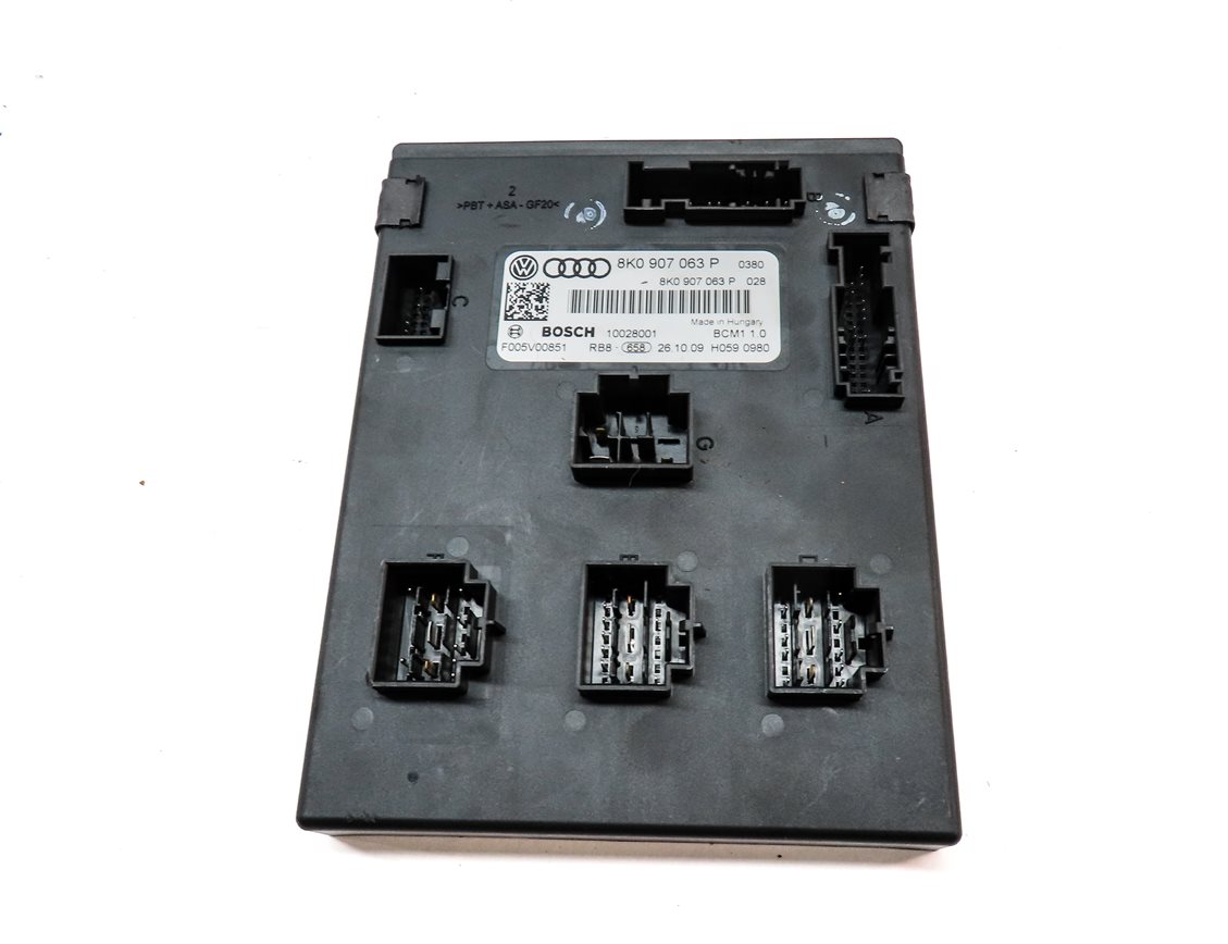 Thumbnail 5: 2010 AUDI S4 (B8 8K) 3.0L CCBA ENGINE BODY BCM ECM IMMOBILIZER MODULE KEY SET