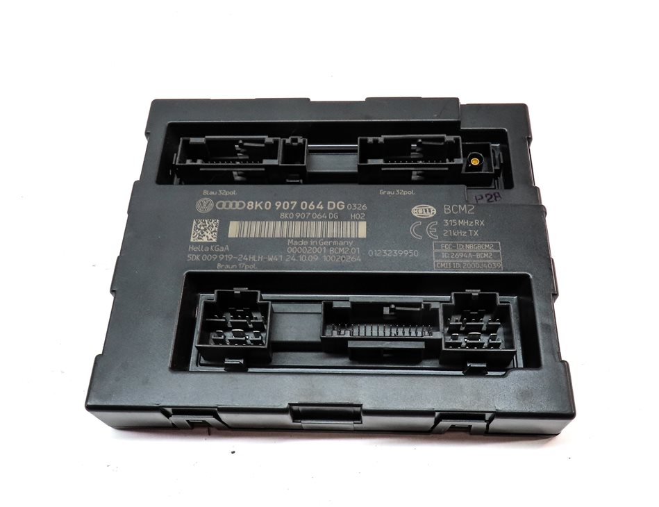 Thumbnail 6: 2010 AUDI S4 (B8 8K) 3.0L CCBA ENGINE BODY BCM ECM IMMOBILIZER MODULE KEY SET