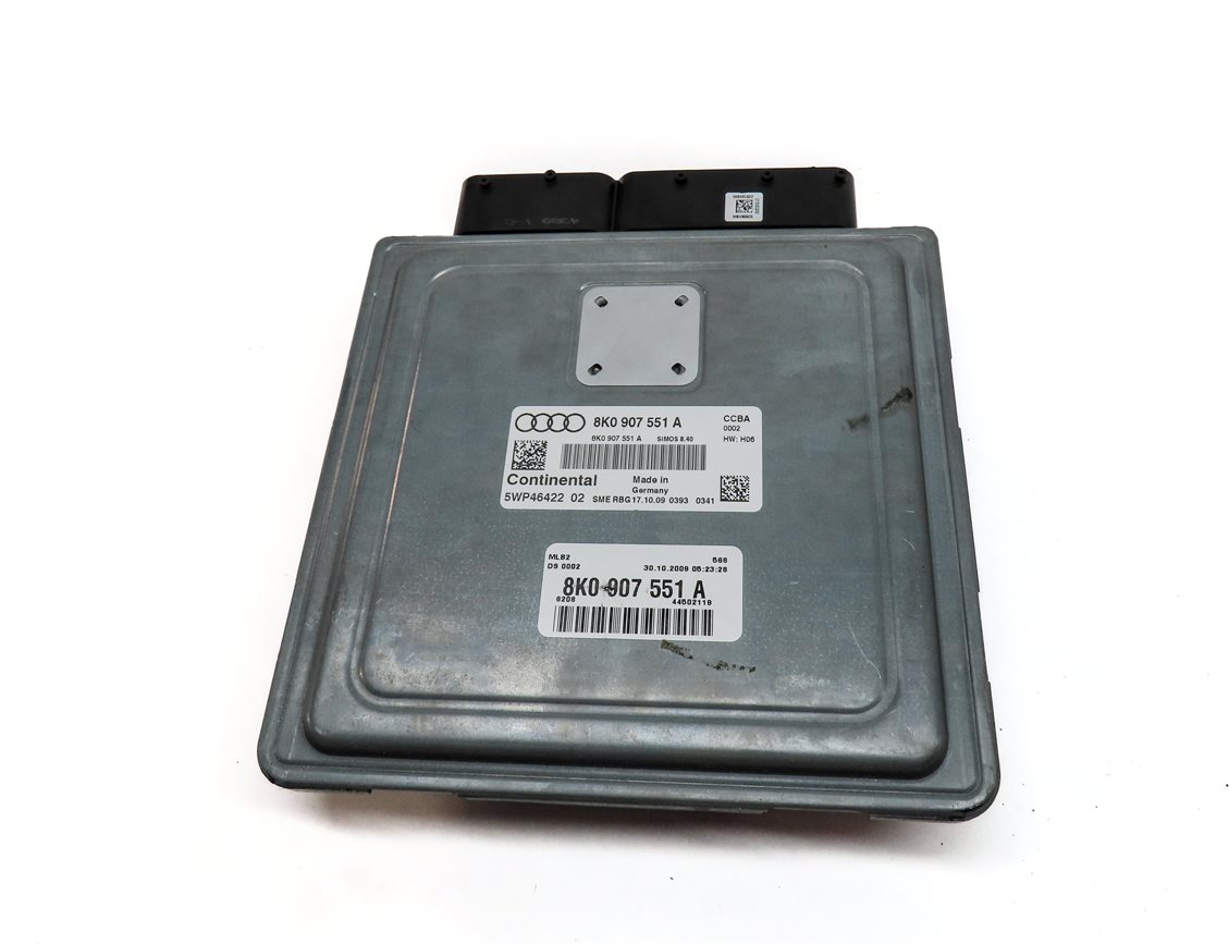 Thumbnail 7: 2010 AUDI S4 (B8 8K) 3.0L CCBA ENGINE BODY BCM ECM IMMOBILIZER MODULE KEY SET