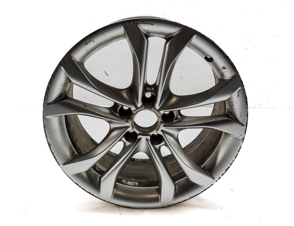 2009-2012 AUDI A4 S4 (B8 8K) 18x8 ALUMINUM ALLOY 5 V 10 SPOKE WHEEL RIM