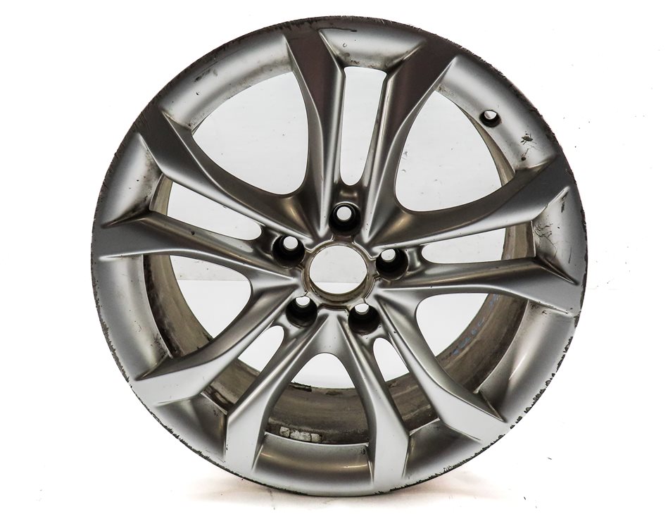 Thumbnail 2: 2009-2012 AUDI A4 S4 (B8 8K) 18x8 ALUMINUM ALLOY 5 V 10 SPOKE WHEEL RIM