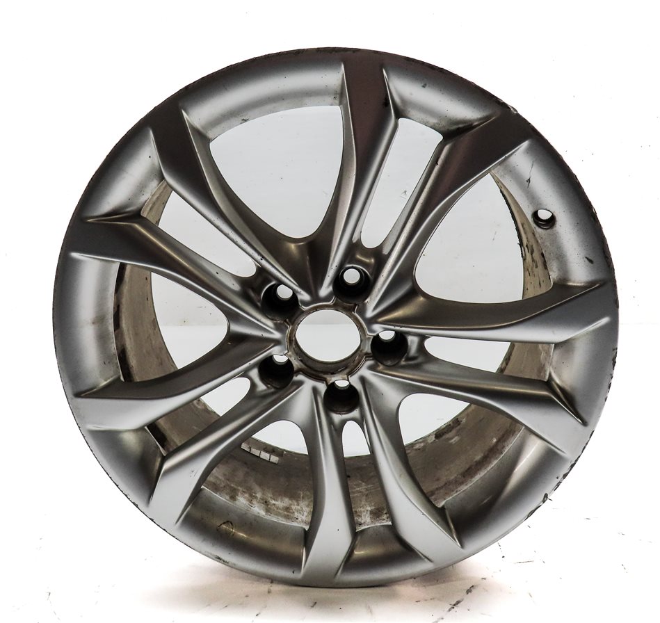Thumbnail 2: 2009-2012 AUDI A4 S4 (B8 8K) 18x8 ALUMINUM ALLOY 5 V 10 SPOKE WHEEL RIM