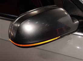 Thumbnail 2: 10-16 AUDI S4 (B8 8K) RIGHT PASSENGER HEATED DOOR MIRROR (ALUMINUM) & BLINKER