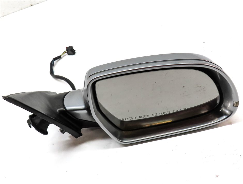 Thumbnail 4: 10-16 AUDI S4 (B8 8K) RIGHT PASSENGER HEATED DOOR MIRROR (ALUMINUM) & BLINKER