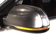 Thumbnail 2: 2010-2016 AUDI S4 (B8 8K) LEFT DRIVER HEATED DOOR MIRROR (ALUMINUM) w/ BLINKER