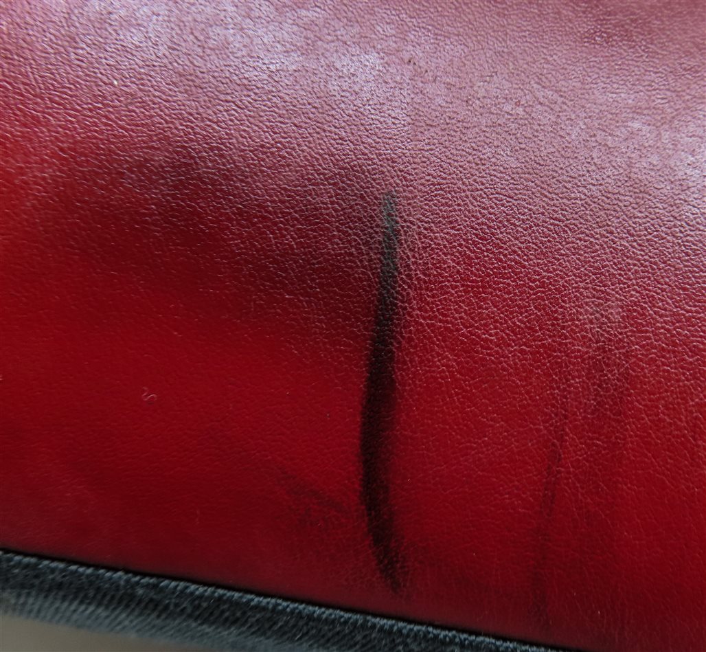 Thumbnail 12: 2010 AUDI S4 (B8 8K) FRONT RIGHT UPPER HEATED SPORT SEAT CUSHION (RED & BLACK)