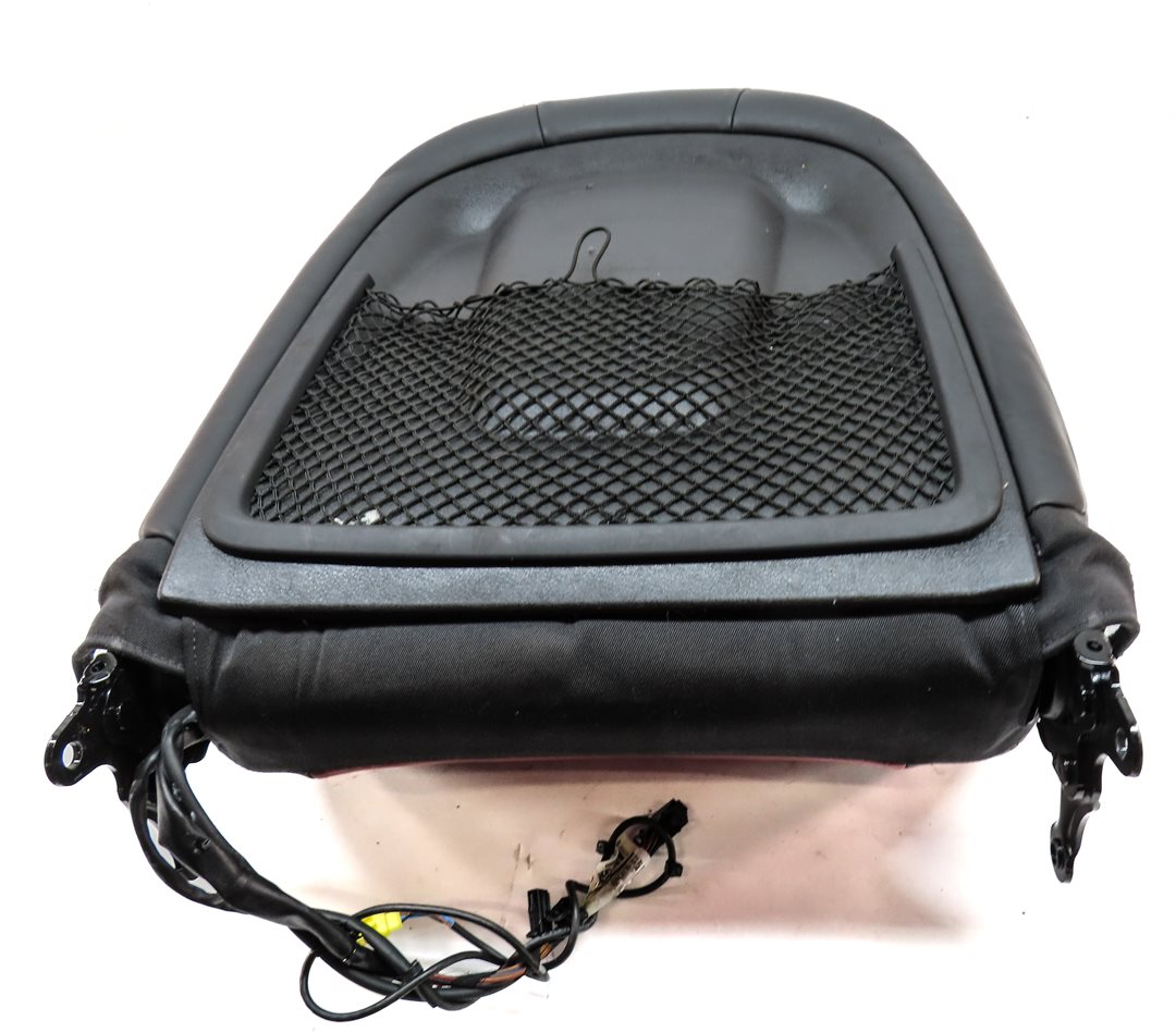 Thumbnail 5: 2010 AUDI S4 B8 8K FRONT LEFT DRIVER UPPER HEATED SPORT SEAT CUSHION RED & BLACK