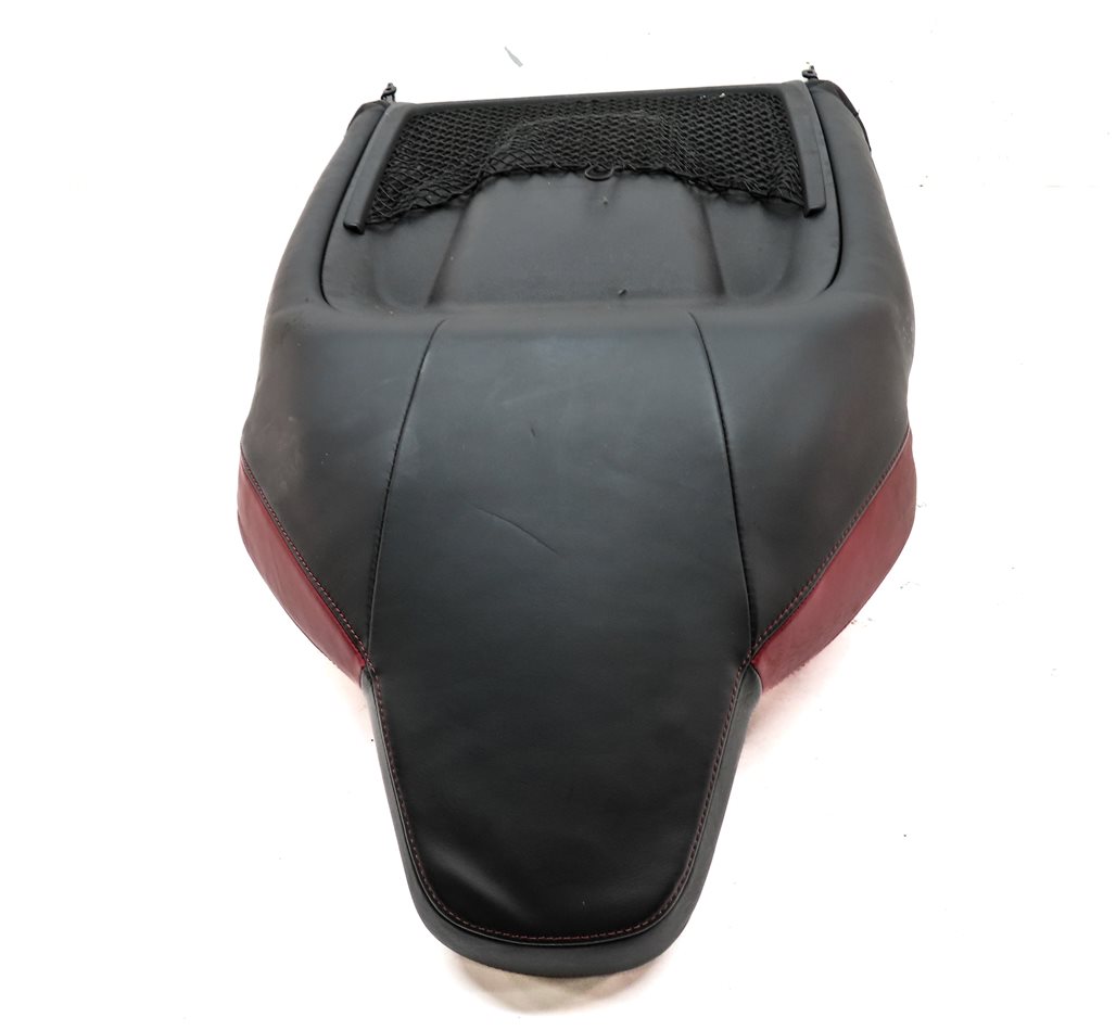 Thumbnail 6: 2010 AUDI S4 B8 8K FRONT LEFT DRIVER UPPER HEATED SPORT SEAT CUSHION RED & BLACK