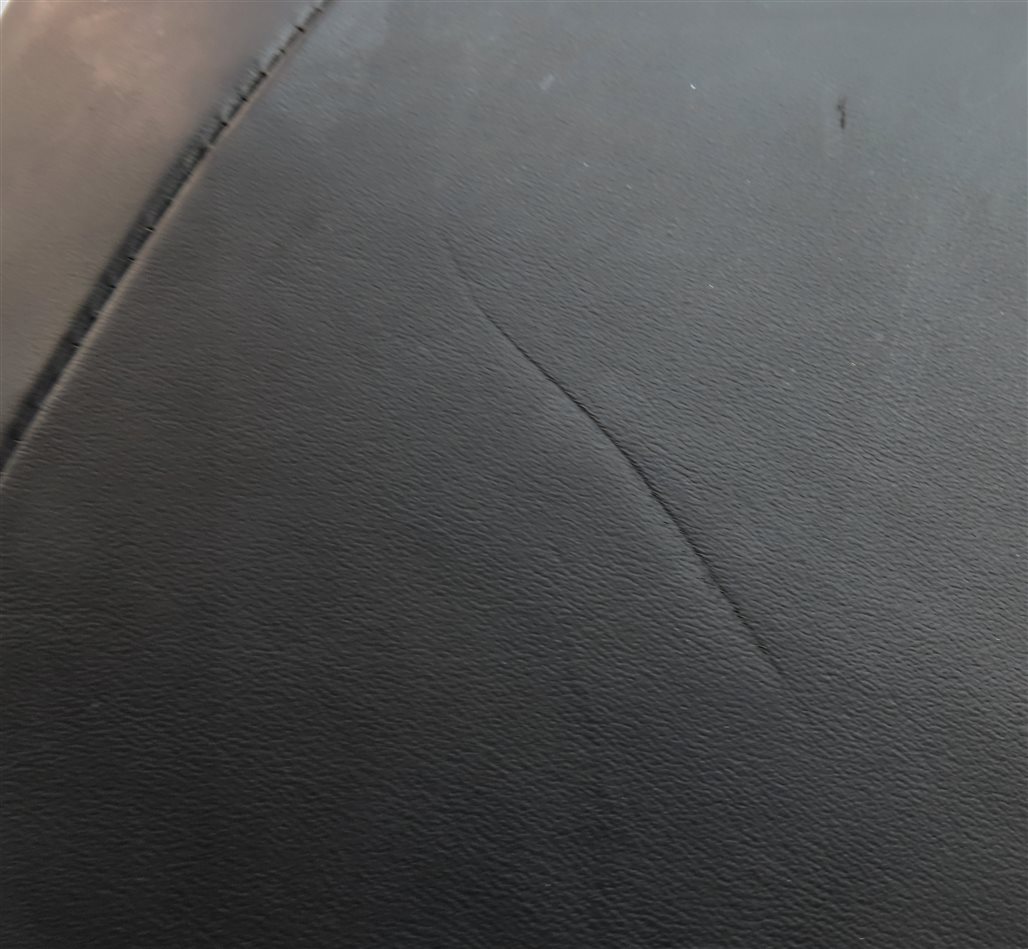 Thumbnail 7: 2010 AUDI S4 B8 8K FRONT LEFT DRIVER UPPER HEATED SPORT SEAT CUSHION RED & BLACK