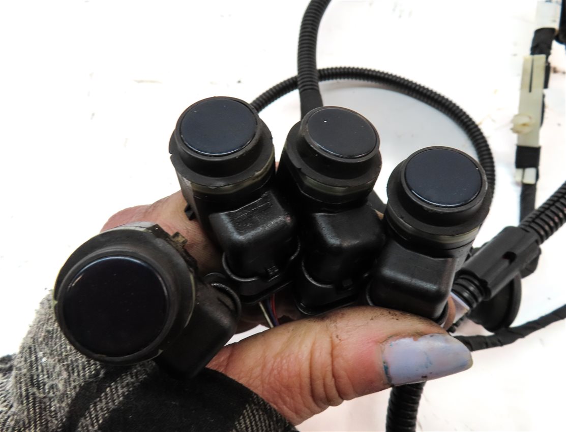Thumbnail 5: 2012 AUDI A3 HATCHBACK (8P) REAR PDC PARK SENSOR SET-4 w/ HARNESS (Blue)