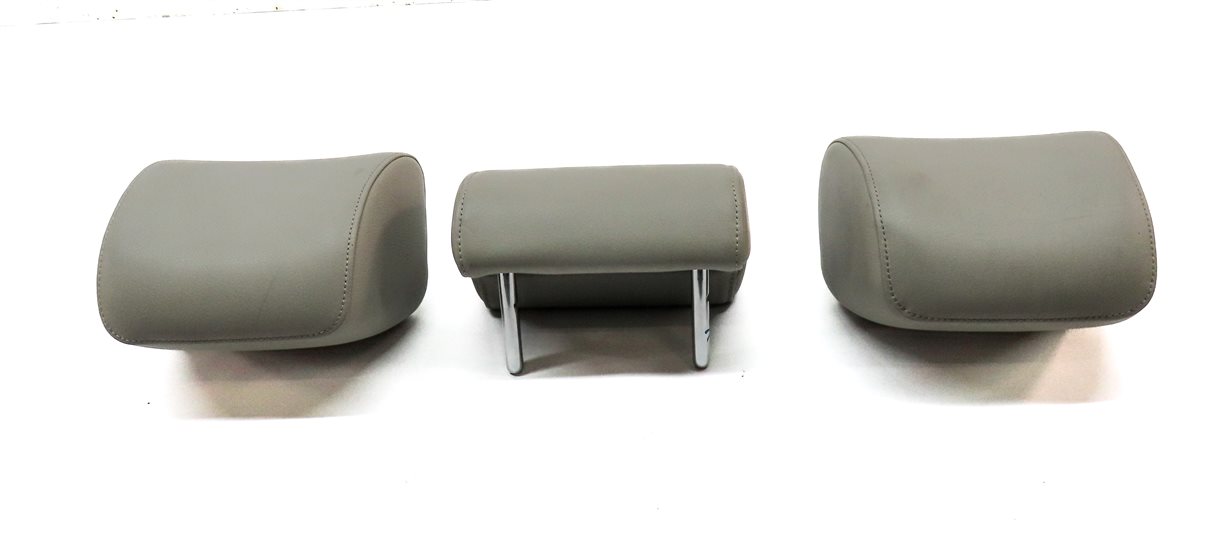 Thumbnail 4: 09-13 AUDI A3 HATCHBACK (8P) REAR SEAT LEFT CENTER RIGHT HEADREST SET-3 (GRAY)