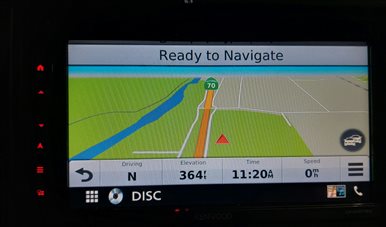 Thumbnail 2: KENWOOD DNX576S 6.8" Bluetooth Double-DIN In-Dash Navigation CD DVD Receiver