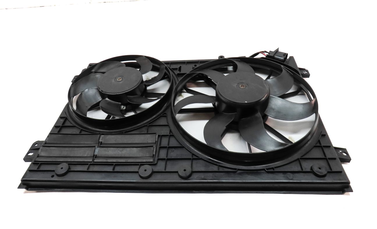 Thumbnail 5: 06-15 AUDI A3 TT 8P 8J 08 PASSAT 2.0L RADIATOR COOLING FAN SHROUD MOTOR ASSEMBLY