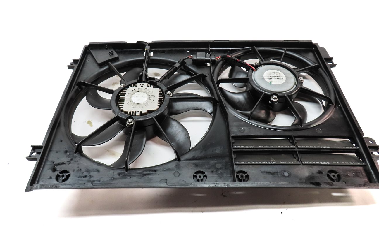 Thumbnail 7: 06-15 AUDI A3 TT 8P 8J 08 PASSAT 2.0L RADIATOR COOLING FAN SHROUD MOTOR ASSEMBLY