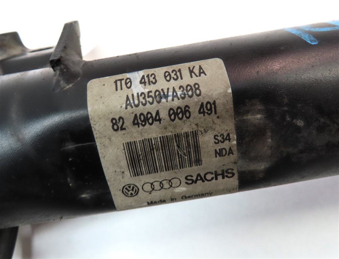 Thumbnail 7: 09-13 AUDI A3 (8P) FRONT LEFT & RIGHT STANDARD SUSPENSION SHOCK STRUT SET2 (FWD)