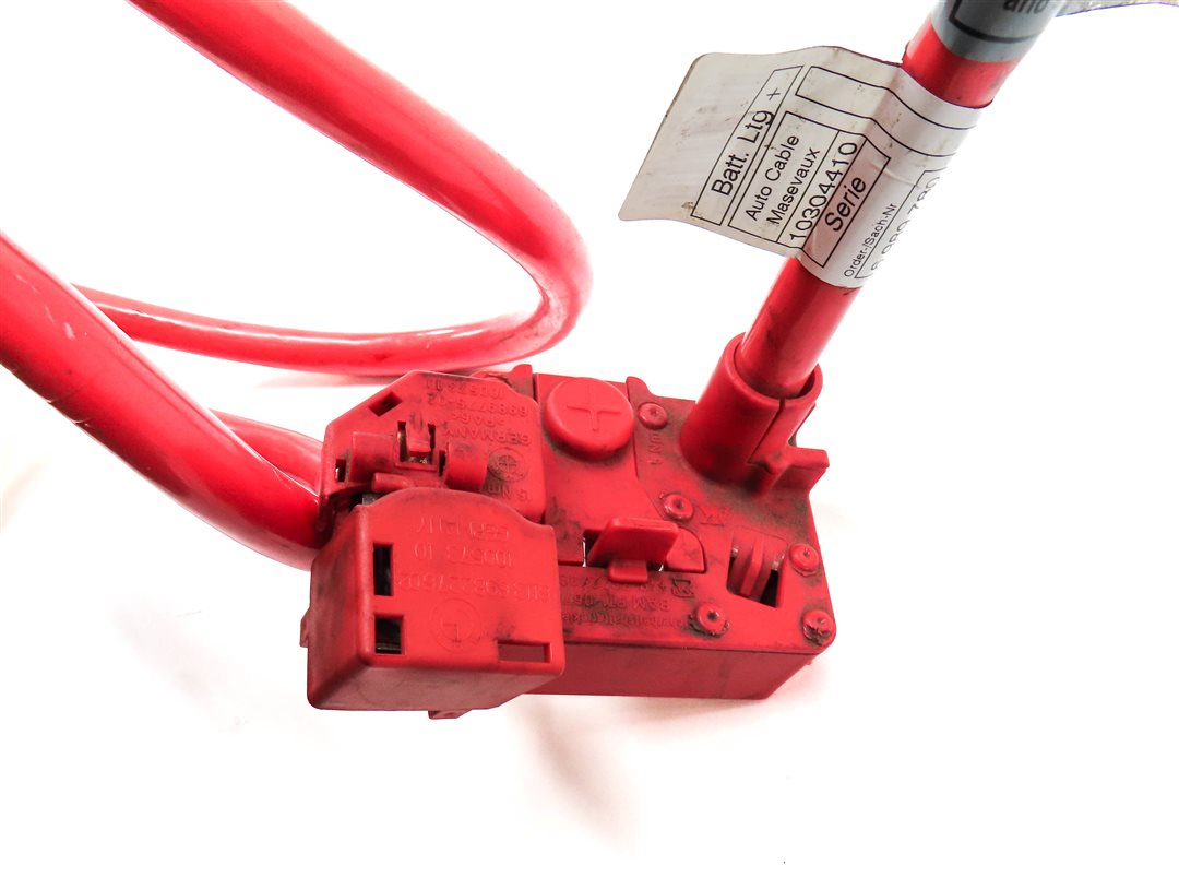 Thumbnail 6: 2008 BMW 535XI SEDAN (E60) 3.0L (N54) ENGINE POSITVE BATTER CABLE w/ TERMINAL