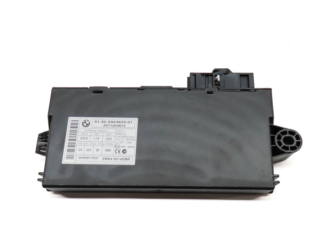 Thumbnail 4: 07-08 BMW 135i 335i 535i 3.0L N54 ENGINE MSD80 DME IMMOBILIZER MODULE KEY SET