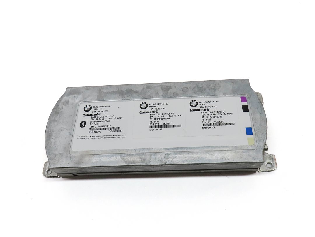 Thumbnail 2: 2006-2008 BMW 323i 535i X5 X6 (E60 E70 E71 E90) BLUETOOTH TELEMATICS MODULE