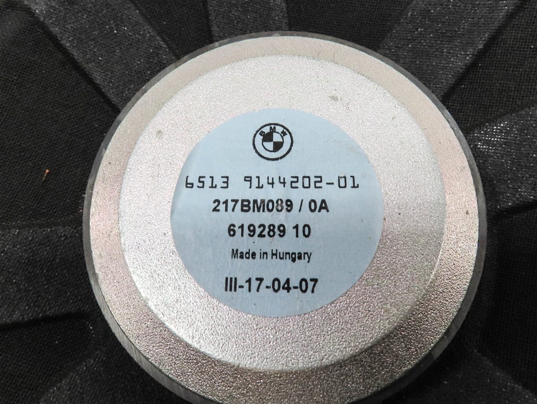Thumbnail 7: 2008 BMW 535XI SEDAN (E60) STEREO AUDIO SOUND SYSTEM SUB WOOFER SPEAKER SET/2
