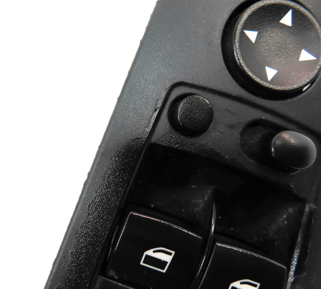 Thumbnail 10: 2006-2010 BMW 5 M5 (E60) LEFT DRIVER MASTER PFOLD WINDOW SWITCH w/ TRIM (BLACK)