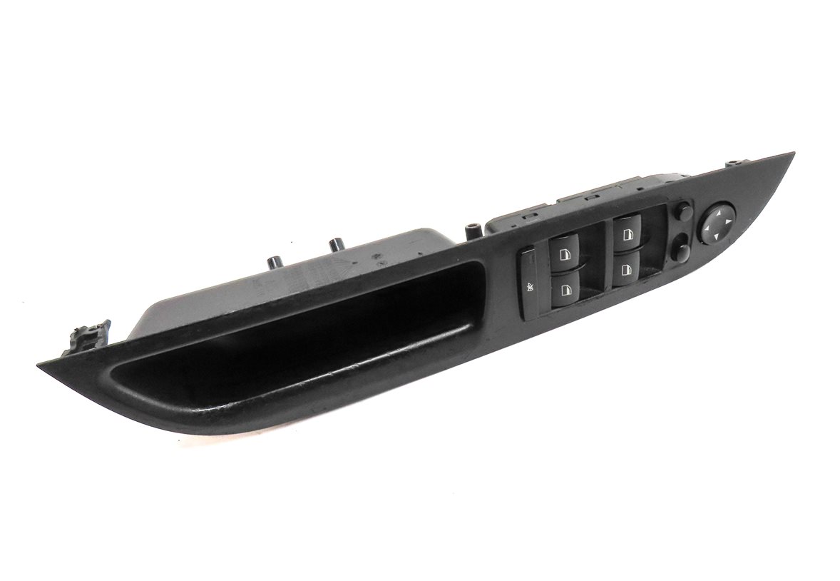 Thumbnail 2: 2006-2010 BMW 5 M5 (E60) LEFT DRIVER MASTER PFOLD WINDOW SWITCH w/ TRIM (BLACK)