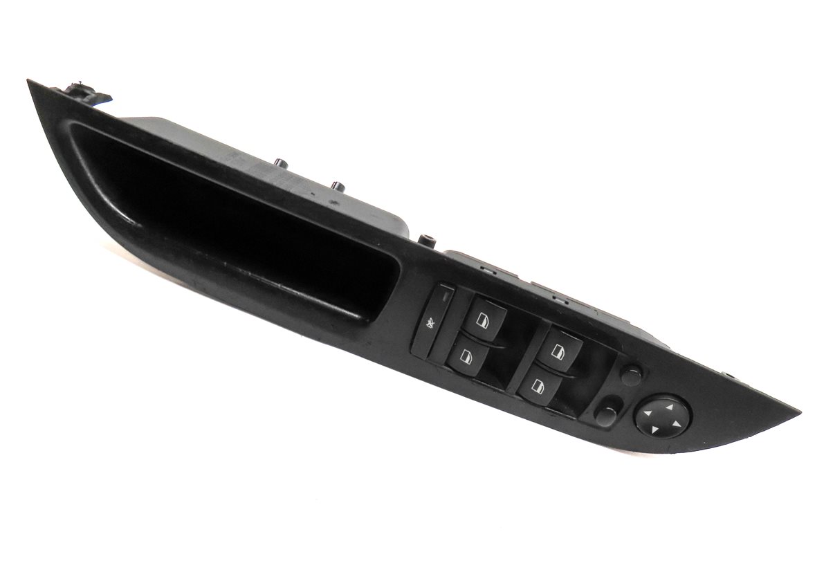 Thumbnail 3: 2006-2010 BMW 5 M5 (E60) LEFT DRIVER MASTER PFOLD WINDOW SWITCH w/ TRIM (BLACK)