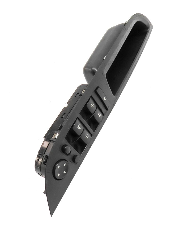 Thumbnail 4: 2006-2010 BMW 5 M5 (E60) LEFT DRIVER MASTER PFOLD WINDOW SWITCH w/ TRIM (BLACK)