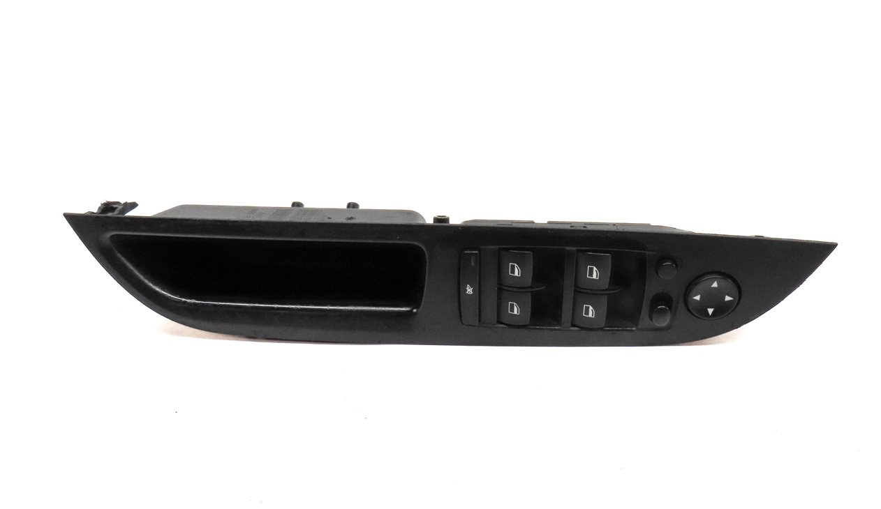 Thumbnail 5: 2006-2010 BMW 5 M5 (E60) LEFT DRIVER MASTER PFOLD WINDOW SWITCH w/ TRIM (BLACK)