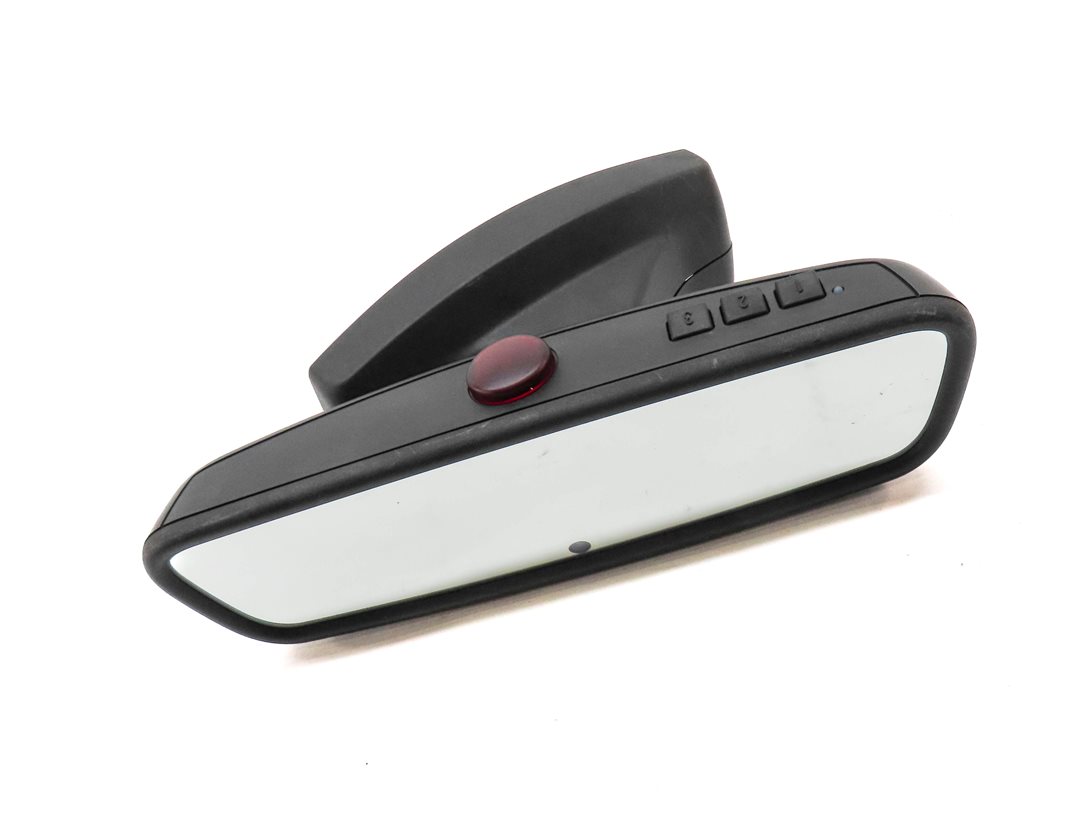 Thumbnail 3: 2008 BMW 535XI SEDAN (E60) INTERIOR AUTODIM HOMELINK REARVIEW MIRROR (Black)