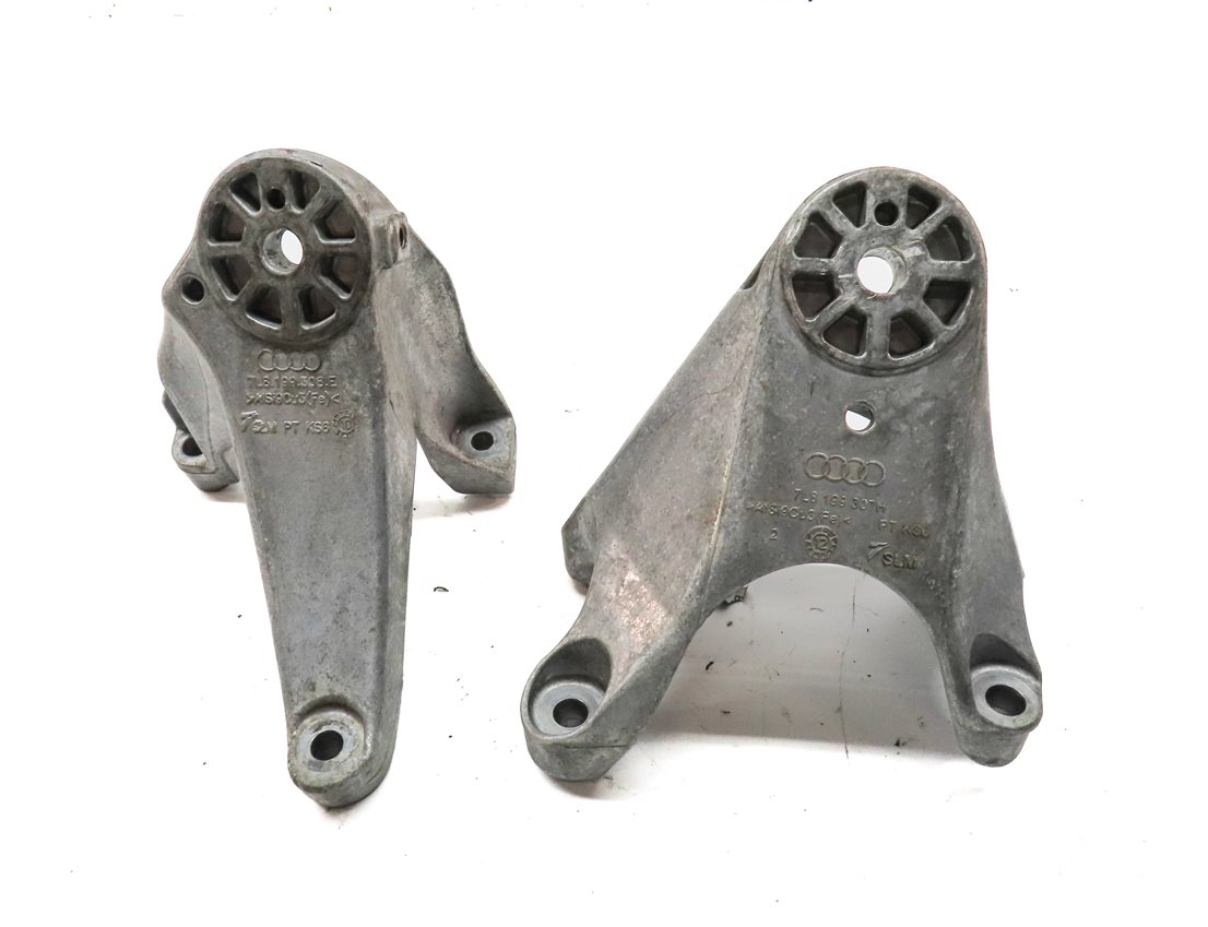 Thumbnail 2: 2011 AUDI Q7 (4L) 3.0L SUPER (CJWC) ENGINE LEFT & RIGHT MOTOR MOUNT BRACKET SET2
