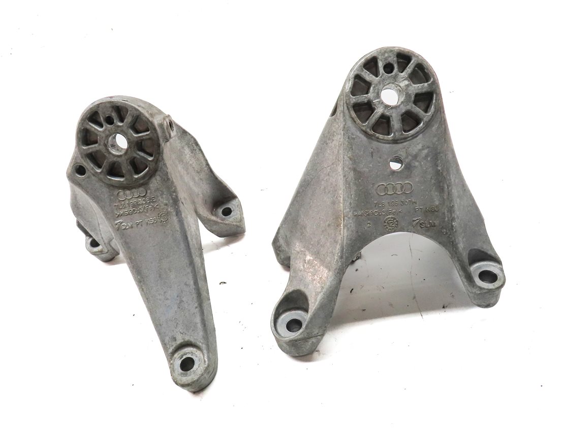 Thumbnail 3: 2011 AUDI Q7 (4L) 3.0L SUPER (CJWC) ENGINE LEFT & RIGHT MOTOR MOUNT BRACKET SET2