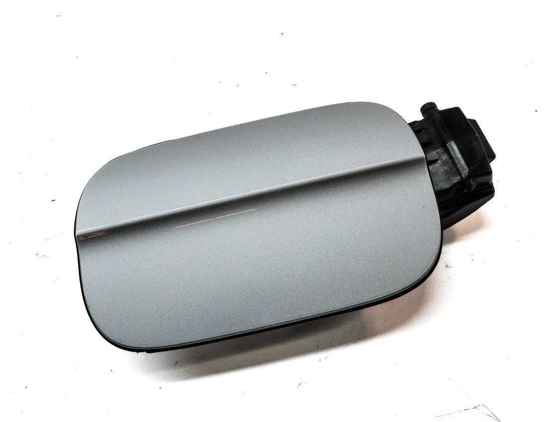 Thumbnail 3: 2010-2015 AUDI Q7 (4L) FUEL TANK DOOR LID COVER TRIM w/ HOUSING (Silver)