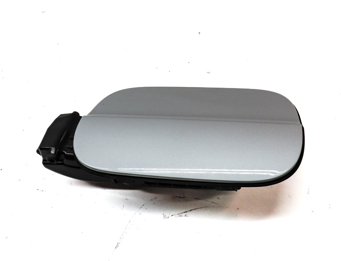 Thumbnail 4: 2010-2015 AUDI Q7 (4L) FUEL TANK DOOR LID COVER TRIM w/ HOUSING (Silver)