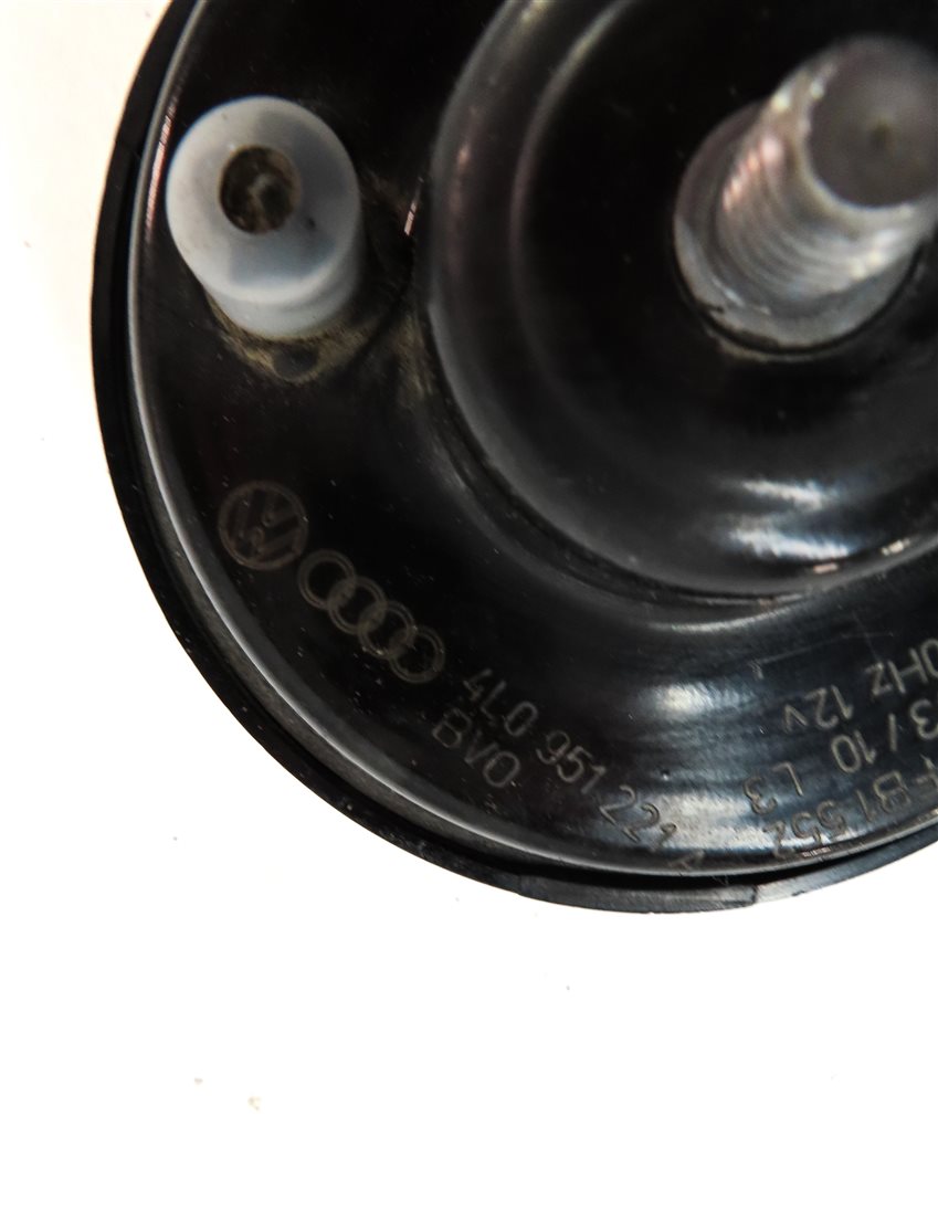 Thumbnail 6: 2007-2015 AUDI Q7 R8 (4L 4S) HIGH & LOW TONE NOTE SIGNAL SAFETY HORN SET-2