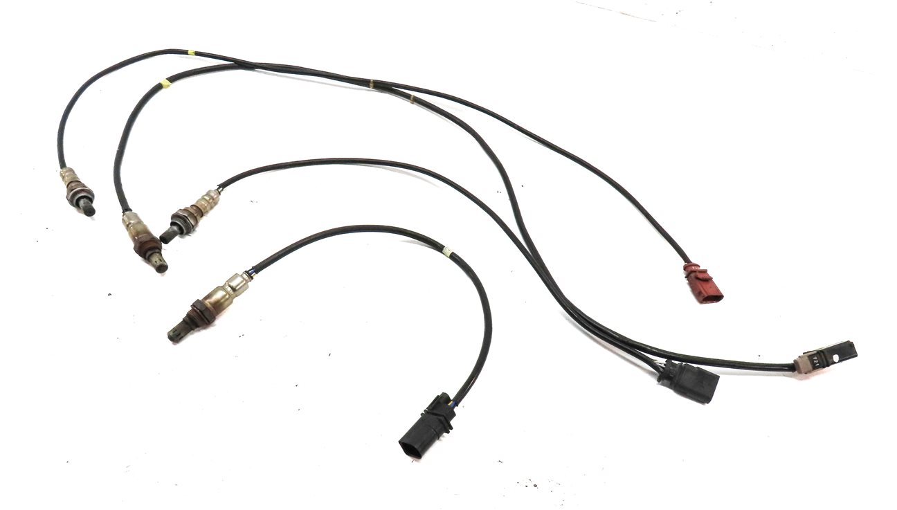 2011 AUDI Q7 (4L) 3.0L SUPER (CJWC) ENGINE PRE POST CAT O2 OXYGEN SENSOR SET 4